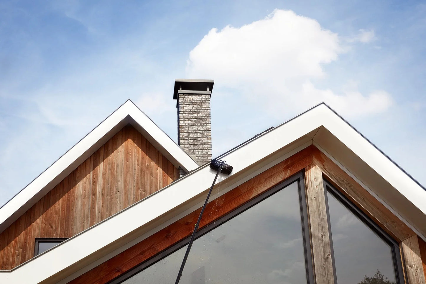 Teleskopstiel Aluminium Pro – Fünfkantbürste