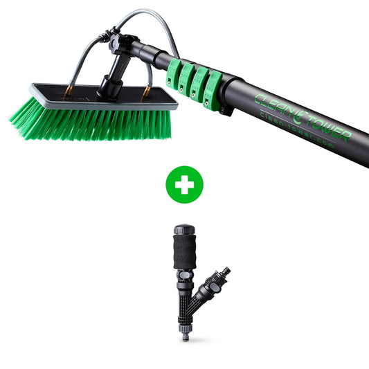 Teleskopstiel Full Carbon – Allround-Bürste Pro