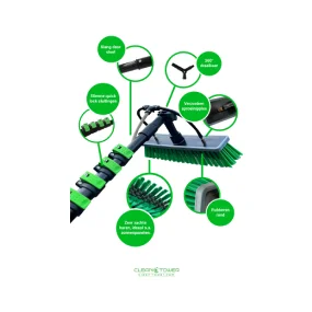 Product specificaties Telescopische wasborstel